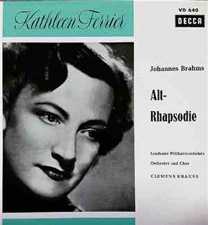 Kathleen Ferrier - Brahms, Alt-Rhapsodie