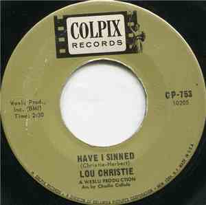 Lou Christie - Have I Sinned