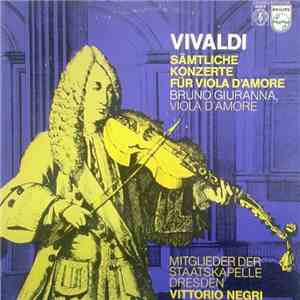Antonio Vivaldi - Bruno Giuranna, Mitglieder Der Staatskapelle Dresden, Vit ...