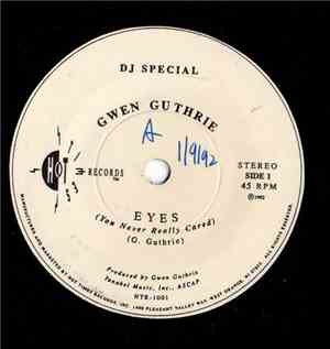 Gwen Guthrie - Eyes (You Never Really Cared)