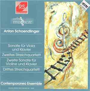 Anton Schoendlinger, Contemporanea Ensemble - Sonate Für Viola Und Klavier  ...