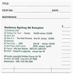 Various - Smitten Spring 99 Sampler
