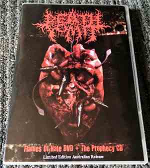 Death Vomit  - Flames Of Hate DVD + The Prophecy CD