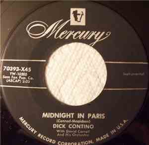 Dick Contino With David Carroll And His Orchestra - Midnight In Paris