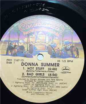 Donna Summer - Hot Stuff / Bad Girls / Dim All The Lights