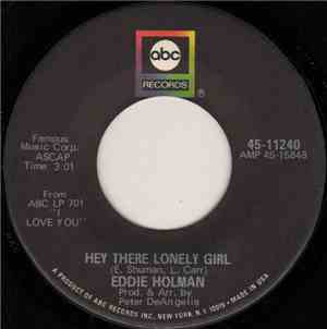 Eddie Holman - Hey There Lonely Girl