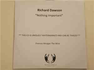 Richard Dawson - Nothing Important