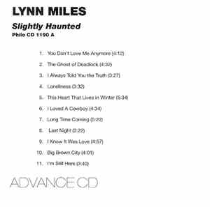 Lynn Miles - Slightly Haunted