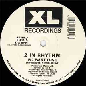 2 In Rhythm - We Want Funk (Remix)