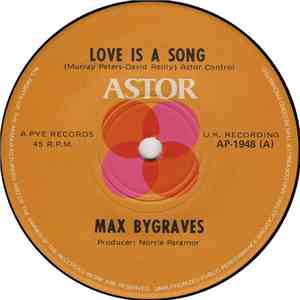 Max Bygraves - Love Is A Song