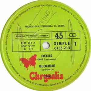 Blondie - Denis / Bermuda Triangle Blues