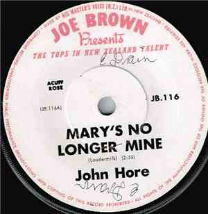 John Hore - Mary's No Longer Mine