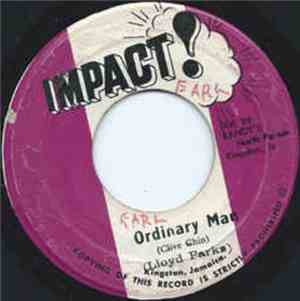 Lloyd Parks - Ordinary Man / Version Wise