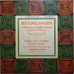 Mendelssohn, Goehr, Netherlands Philharmonic Orchestra, Zurich Tonhalle Orc ...
