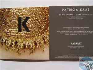 Patricia Kaas - Et S'Il Fallait Le Faire