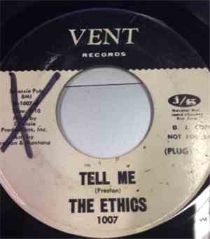The Ethics  - Tell Me / There'll Still Be A Sweet Tomorrow