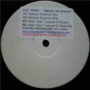 Zac Toms - Bring Me Down