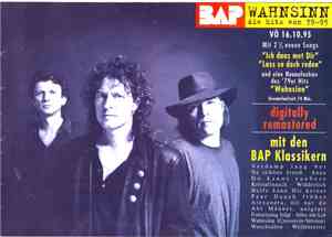 BAP - Wahnsinn-Die Hits Von 79-95