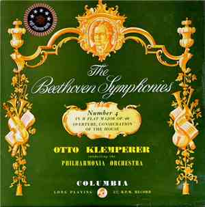 Beethoven, Otto Klemperer Conducting The Philharmonia Orchestra - The Beeth ...