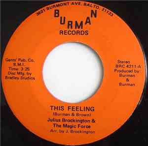 Julius Brockington & The Magic Force - This Feeling