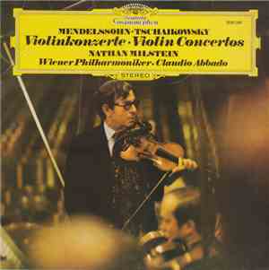 Mendelssohn / Tschaikowsky - Nathan Milstein / Orquesta Filarmónica De Vien ...