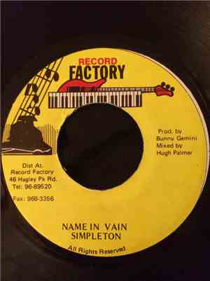 Simpleton - Name In Vain