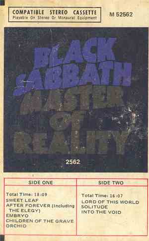 Black Sabbath - Master Of Reality