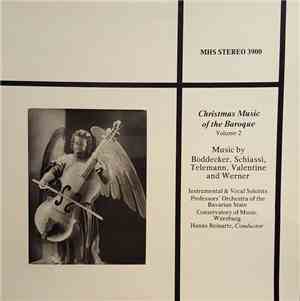 Boddecker, Schiassi, Telemann, Valentine and Werner - Christmas Music of th ...