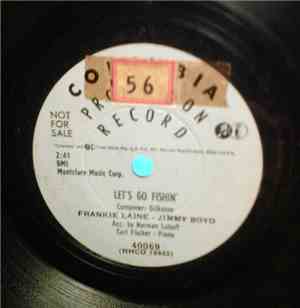 Frankie Laine - Jimmy Boyd - Let's Go Fishin'