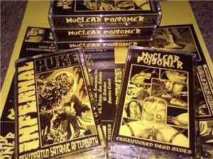 Nuclear Poisoner, Infernal Puke - Crucifucked Dead Sluts / Dehydrated Satan ...