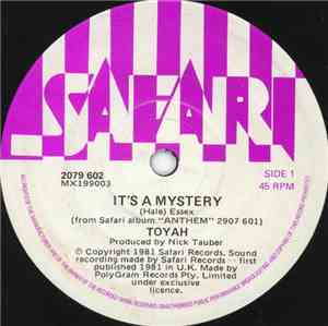 Toyah - It's A Mystery
