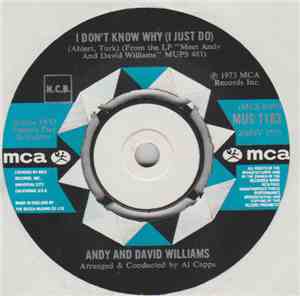 Andy And David Williams - I Don't Know Why (I Just Do)
