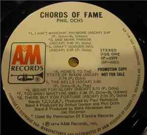 Phil Ochs - Chords Of Fame