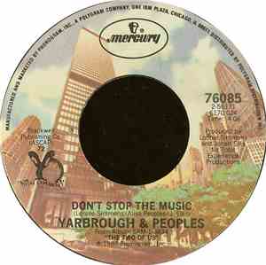 Yarbrough & Peoples - Don't Stop The Music / You're My Song