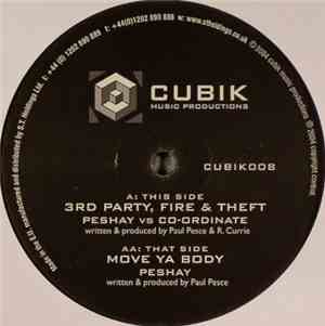 Peshay vs. Co-Ordinate - 3rd Party, Fire & Theft / Move Ya Body