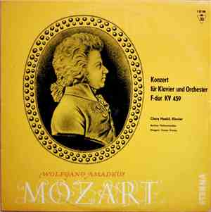 Wolfgang Amadeus Mozart, Clara Haskil, Berliner Philharmoniker, Ferenc Fric ...