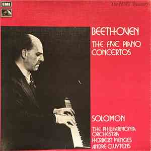 Beethoven - Solomon, The Philharmonia Orchestra, Herbert Menges, André Cluy ...