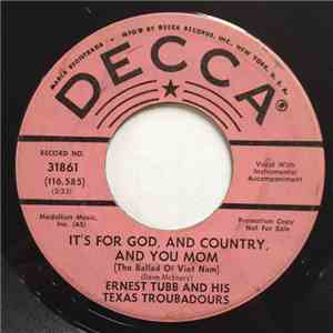 Ernest Tubb And His Texas Troubadours - It's For God And Country And You Mo ...