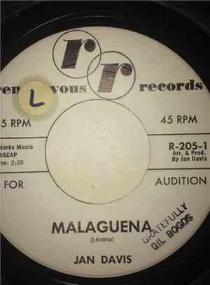 Jan Davis - Malagueña / Hop, Skip, & Jump