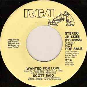 Scott Baio - Wanted For Love