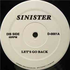 Sinister - Let's Go Back / Disciple's Beat