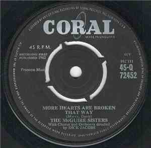 The McGuire Sisters - More Hearts Are Broken That Way