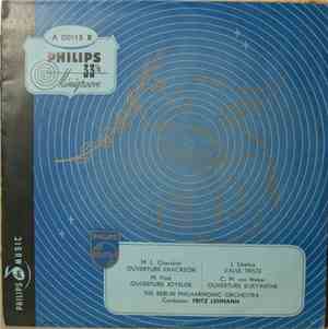 Berliner Philharmoniker, Fritz Lehmann - Ouverture Anacreon, Ouverture Joye ...