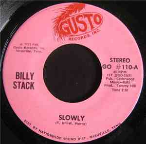Billy Stack - Slowly / Sorry