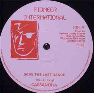 Cassandra  - Save The Last Dance / I Wanna Be That Woman
