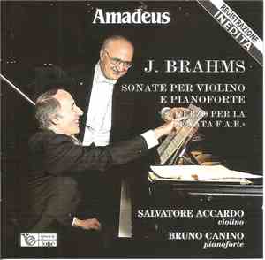 Johannes Brahms - Sonate Per Violino E Pianoforte