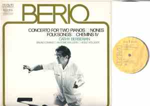 Luciano Berio - Concerto For Two Pianos/Nones/Folk Songs/Chemins IV