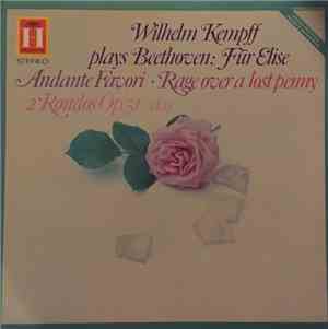 Ludwig van Beethoven, Wilhelm Kempff - Wilhelm Kempff Plays Beethoven