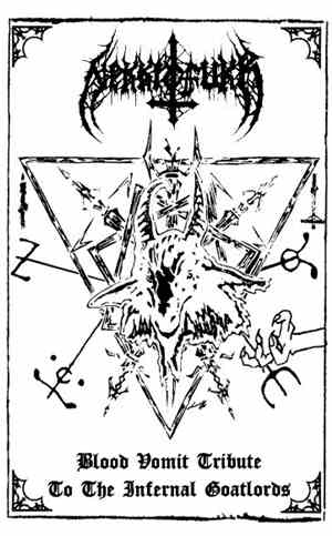 Nekkrofukk - Blood Vomit Tribute to the Infernal Goatlords