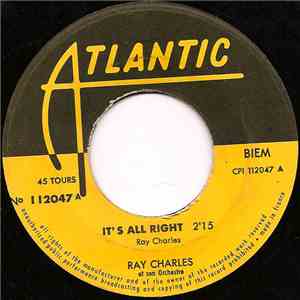 Ray Charles Et Son Orchestre - It's All Right / Jumpin' In The Morning